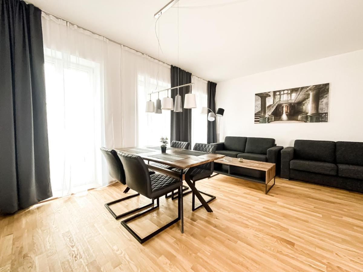 Modernes Luxus-Apartment Im Leipziger Zentrum Exterior foto