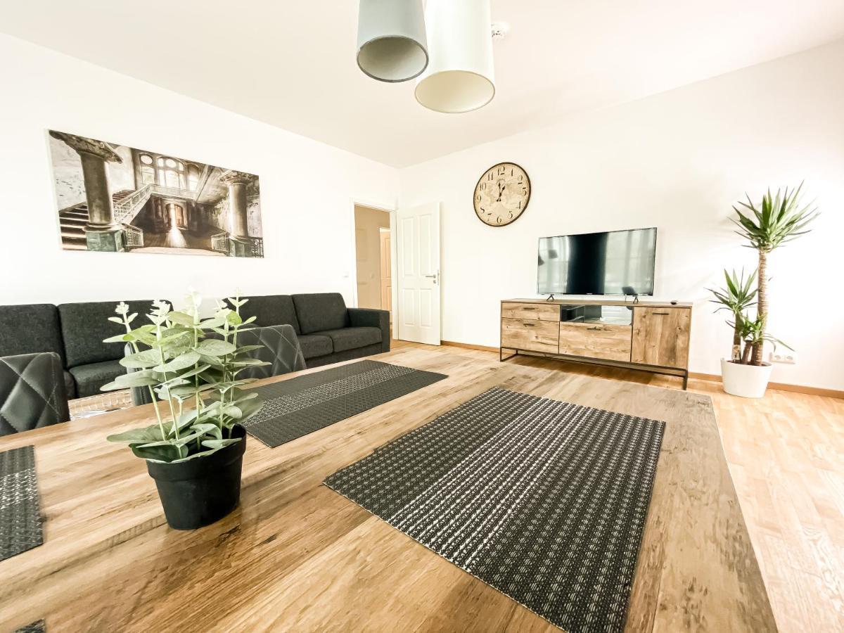 Modernes Luxus-Apartment Im Leipziger Zentrum Exterior foto